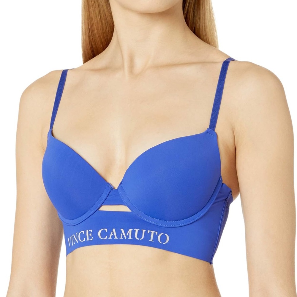Vince Camuto Women's Gentle Lift Push Up Demi Cup Bra‎ Push Up Bra Size 36B